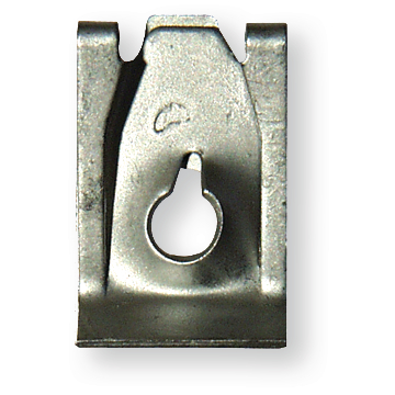 Clip écrou 25x15mm pour vis diamètre 6,35 épaisseur de tôle 0,5-4mm